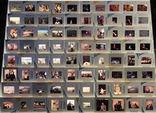 #10 Lot 80 Vtg 1960s Color Photo SLIDES American Family Home Life Men Women Kids picture