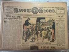 Newspaper - Saturday Globe Utica October 27th, 1917 picture