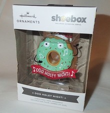 HALLMARK SHOEBOX ORNAMENT ~ OOH HOLEY NIGHT ~ DONUT ~ 2025 *NEW picture