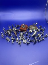 Huge Lot of Pewter Figurine Miniatures picture