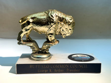 GEORGE K. ARTHUR BUFFALO NEW YORK COUNCIL PRESIDENT DESK MANTEL MARBLE FIGURINE picture