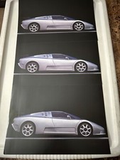 BUGATTI EB110 SPORT STRADALE Original Sales Brochure/Leaflet 1992 - LOT OF 3 picture