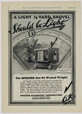 1927 Speeder Machinery Co Ad: W.J. Elam & Sons of Rochester, New York Contractor picture