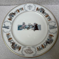 Vintage Lamberton SCAMMELL CHINA PLATE General Oglethorpe Hotel Sm Chip See Pic picture