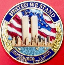 9/11 United We Stand. Challenge, Souvenir. CT15d. picture