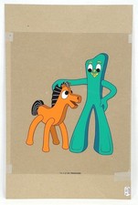 GUMBY & POKEY PREMAVISION 1993 CEL 12 1/2