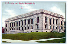 c1910s New Supreme Court Building, Springfield Illinois IL Unposted Postcard picture