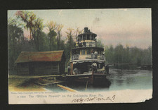1905 Steamboat William Howard Ocklawaha River Florida Postcard Rotograph Ocala picture