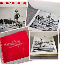 1940s Bathing Beauty Miami Beach Pool Photographs Mini Album  picture