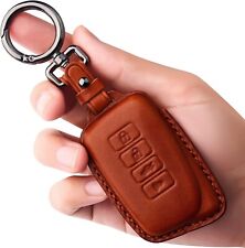Tukellen for Lexus Leather Key Fob Cover with Keychain Compatible with Lexus RX  picture