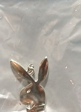 1 Playboy Dangle Charm 14g 10mm VCH Christina Hood Fourchette Top Down Hot Gift picture