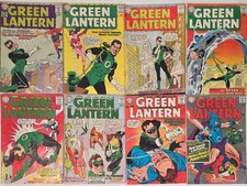 GREEN LANTERN Lot (8) #14-45* VG G Many 1st Apps. Sonar 1962 Gil Kane Silver Age picture