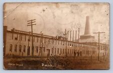 K4/ Byesville Ohio RPPC Postcard c1910 Cambridge Guernsey Glass Factory 215 picture