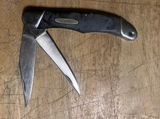 Early  Vintage Buck 317 Trailblazer Folding Hunter Pocket Knife USA picture