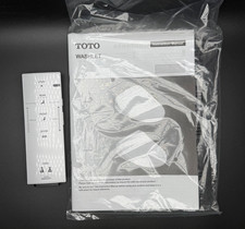Genuine TOTO Washlet Remote Control & Manual- D51758Z- Unused Replacement picture