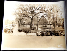Antique 1920-30  Curtiss Photo MORRISTOWN GREEN Morristown, NJ  9 5/8