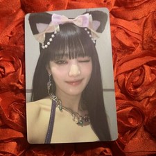 Minnie (G)I-DLE Crown Edition Celeb K-POP Girl Photo Card Black Cat Kitty picture