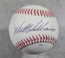 Matt Williams - San Francisco Giants / Arizona Diamondbacks Signed Ball + Cards picture