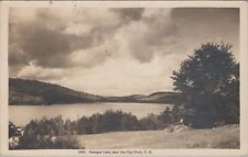 Sunapee Lake near Soo Nipi Park New Hampshire c1920s RPPC Photo Postcard picture
