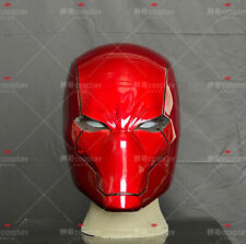 Anime Batman:arkham Knight Red Helmet Mask Halloween Costume Props LED Cosplay  picture