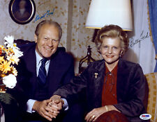 President Gerald Ford and Betty Ford Signed 11x14 Photo Autographed PSA DNA LOA picture
