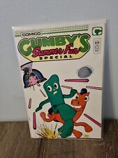GUMBY'S SUMMER FUN SPECIAL [Comico; Bob Burden; Signed by Art Adams] picture