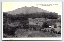 Postcard Northwest View Peaks Of Otter From Bedford Virginia picture