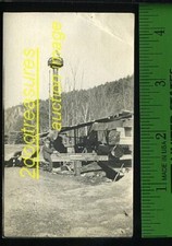 Real Photo Portable Sawmill Saw Rig Logs Logging Lumbering Real Photograph picture