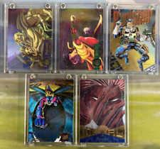 1994-95 5 card lot Marvel Fleer cards Phalanx Jubilee Archangel Punisher picture