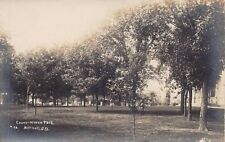 Real Photo Postcard Courthouse Park in Mitchell, South Dakota~130491 picture