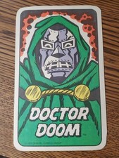 1978 Marvel Dr. Doctor Doom ROOKIE AVENGERS CARD GAME #2 picture