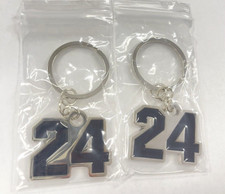 2 Pack Jostens Class of ‘24 2024 Keychains/Keyrings 1-1/2