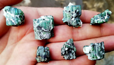 260.00 cts natural lustrous terminated green indicolite tourmaline crystals lot picture