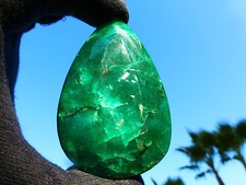 GLA CERTIFIED GENUINE EMERALD PRECIOUS GEM STONE VALUE AT $47,900 = WATCH  VIDEO picture