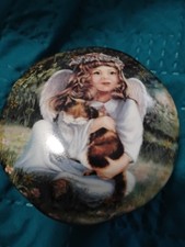 1997 An Angels Happiness Box 1897A Music Box picture