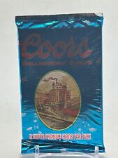 1996 COORS Collectors Cards Factory Sealed Pack picture
