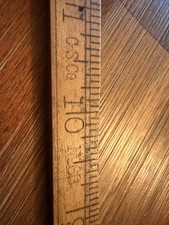 C.S. Co. (Chapin-Stephens) No. 68 2-foot, 4-fold boxwood folding rule. picture