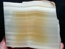 Banded Honey Onyx rough slab from Califonia (5.3 oz.) picture