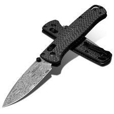 Crossbar Lock Pocket Knife Damascus Blade Ceramic Bearing Christmas Gift for men picture