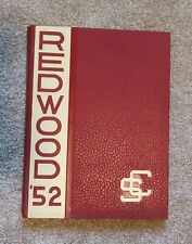 1952 University of Santa Clara Yearbook The Redwood SC picture
