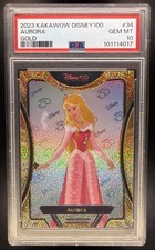 2023 Disney Disney100 Years Of Wonder Aurora #PD-IG-34 Gold Holo 5/10 PSA 10 picture