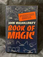 John Mulholland’s Book of Magic 1963 1st Ed Cards, Coins, and Close up Estate picture