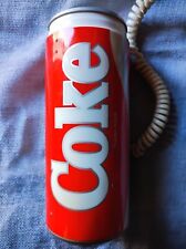 Vintage Collectible Coca Cola Phone 1985 Untested  picture