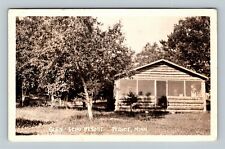 RPPC Pequot MN, Glen Echo Resort, Minnesota c1928 Vintage Postcard picture