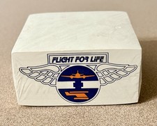VTG Flight For Life Memo Cube Pad Paper Sealed Deadstock Air Ambulance EMS picture