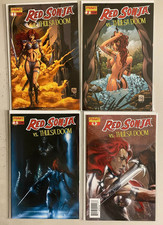 Red Sonja vs. Thulsa Doom set #1-4