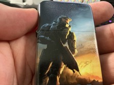 Halo 3 Flip-Top Lighter w/ Video Game Artwork Design picture
