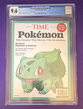 FIRST PRINT Time Special Edition: Pokemon Edition Bulbasaur CGC 9.6 (2024) picture