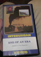 vhs cassette tape interurban end of an era mallets rayonier trains locomotives picture