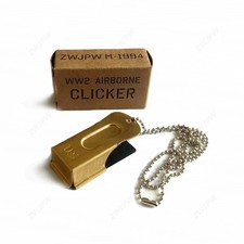 WW2 US Army Airborne Cricket Clicker D-Day Normandy Paratrooper Signal Tool WWII picture